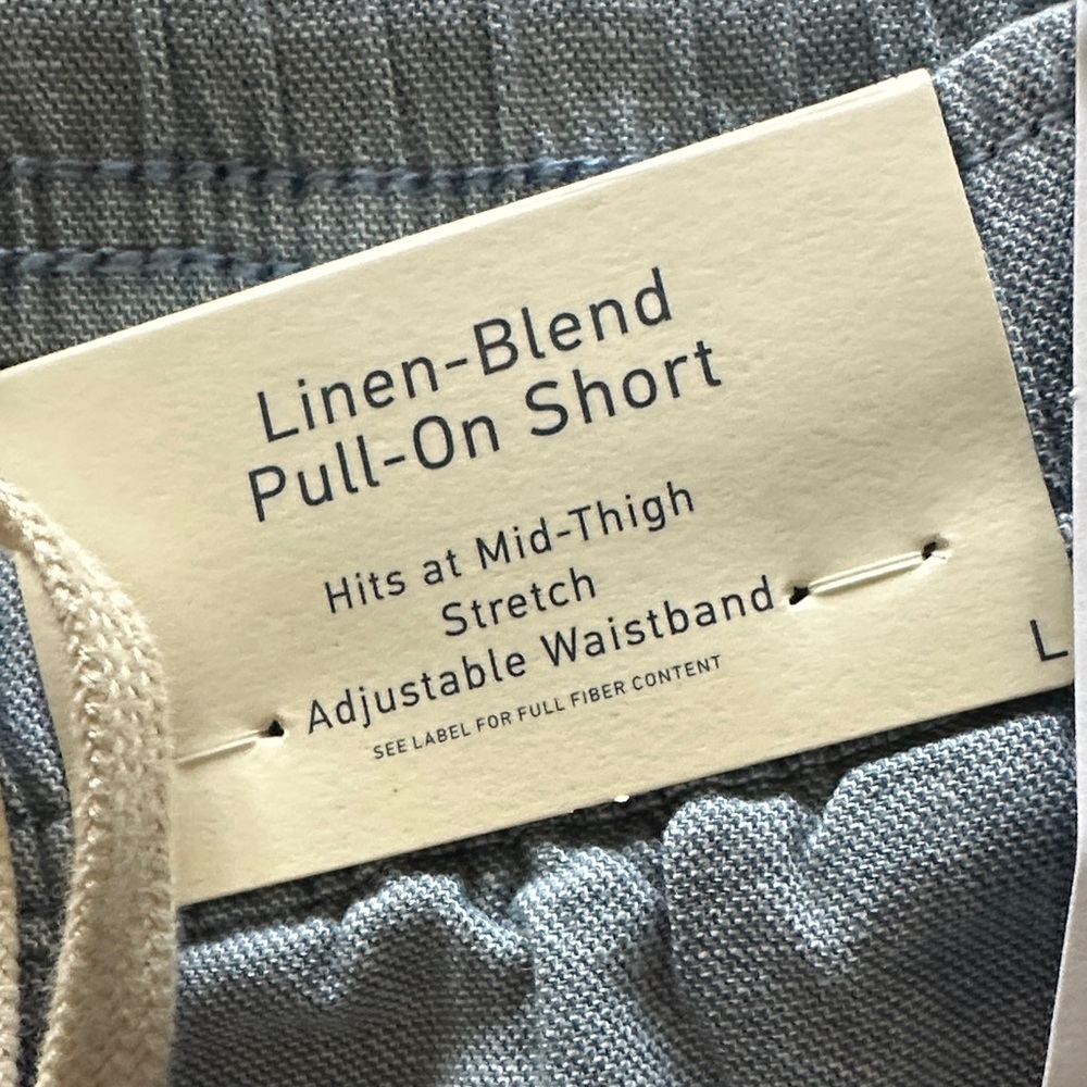 Men’s Hollister Linen Blend Shorts New!